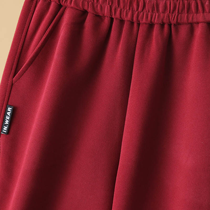 秋季大码松紧腰运动休闲裤胖mm宽松显瘦直筒长裤柔软舒适香蕉女裤,淘宝优惠券,粉丝福利购,淘宝优惠卷