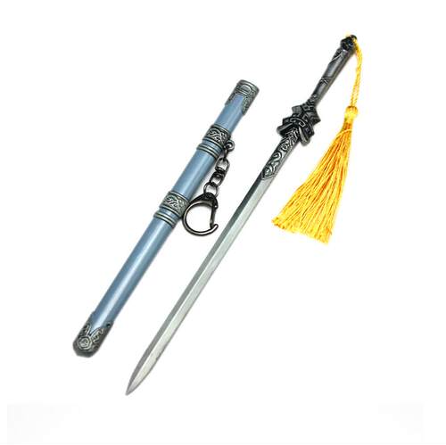 动漫游戏周边纯阳画影剑胆琴心苍云霸刀赤霄红莲武器模型手办挂件 - 图3