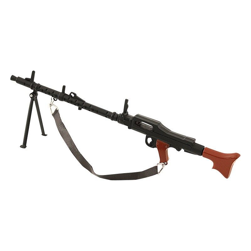 和平精英手办和平精英吃鸡武器周边 mg34轻机枪合金小枪模型拆卸玩具手办摆件