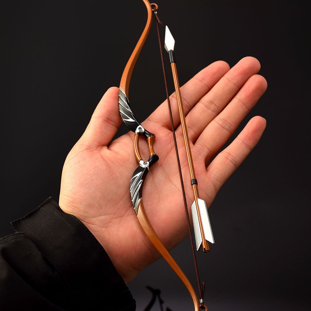古代冷兵器周边 天罚之矢弓箭合金武器模型手办玩具摆件 - 图2