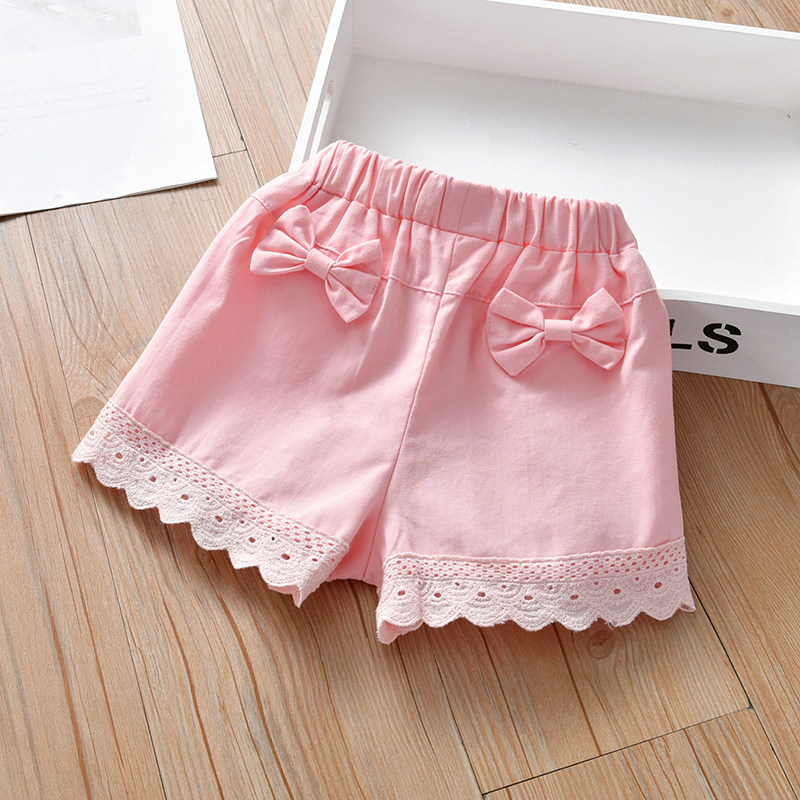 女童短裤外穿百搭2025新款夏装薄款宝宝儿童夏季韩版洋气童装裤子