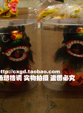 舞狮摆件送老外特色佛山醒狮狮头