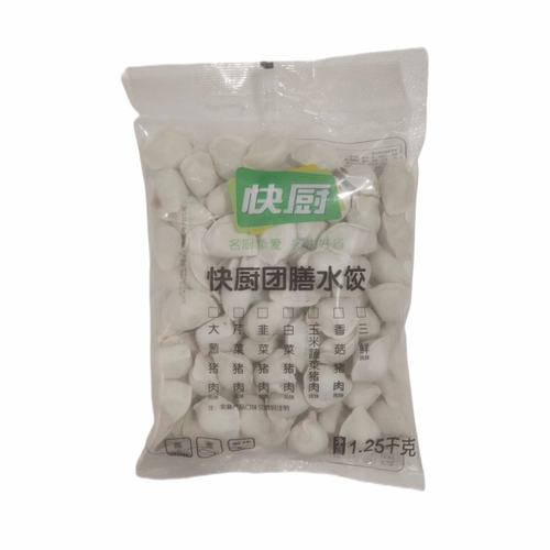 精品速冻三全绿标快厨水饺猪肉香菇2.5kg/包江浙沪皖整箱包邮 - 图3