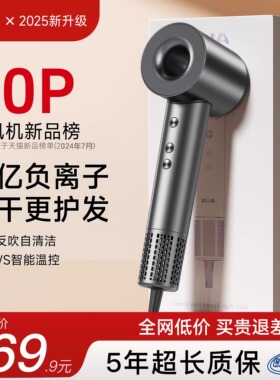奥克斯吹风机家用静音负离子护发速干高速电吹风理发店不伤发风筒