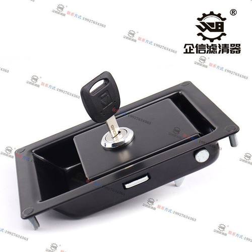 徐工挖掘机135 150 215 260 370D/DA边门侧门锁泵门锁罩盖锁 配件 - 图0