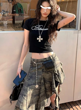 腰带包女迷你小包装饰腰链小腰包