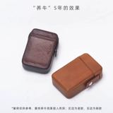 Одна кожа одна кожаная лампа ласточка и 20 сигаретная коробка мужская портативная овощная оболочка с высокой высокой высокой