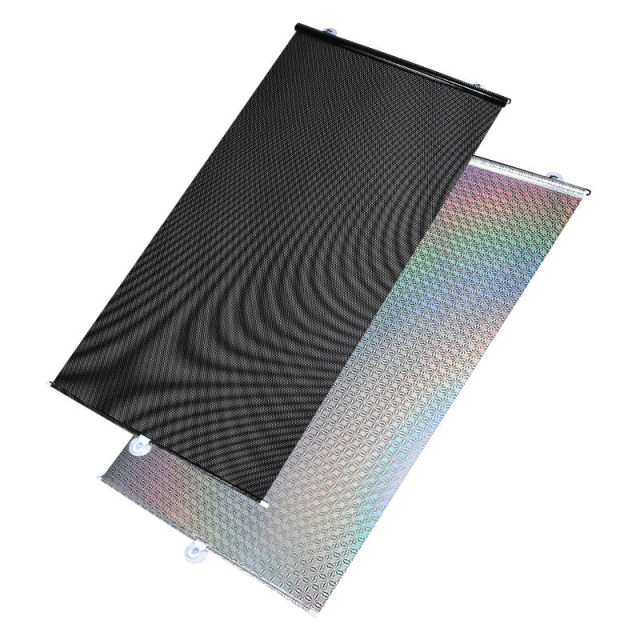 Sun protection summer automatic retractable front windshield