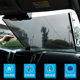 Sun protection summer automatic retractable front windshield