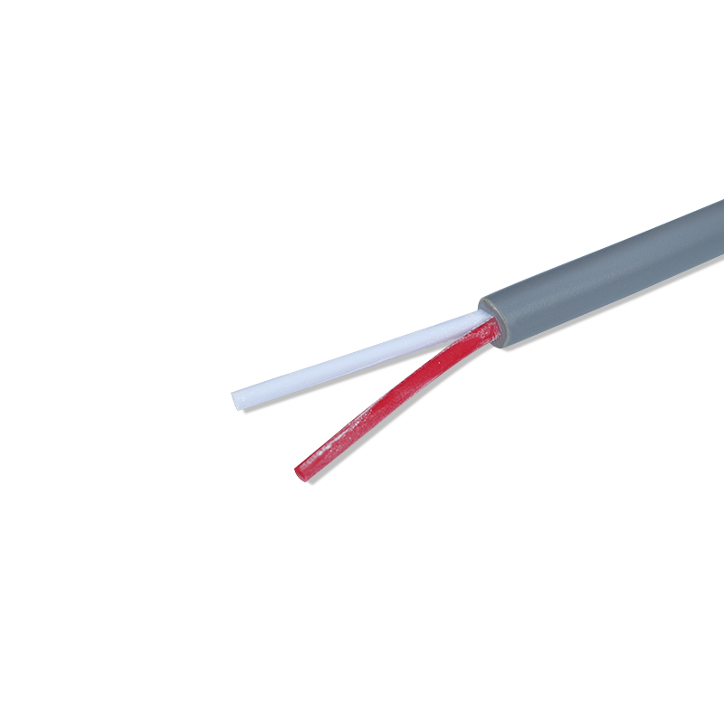 厂家直销灰色线 2464护套线 红白芯线 2芯电源线 信号线 外径4.5