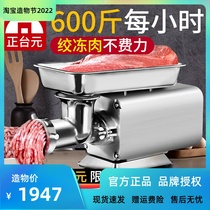 Zhengtai Yuan Commercial Meat Wringing Machine Desktop Electric Multifunction High Power Enema Twisted Filling Fully Automatic Stainless Steel Meat Paving
