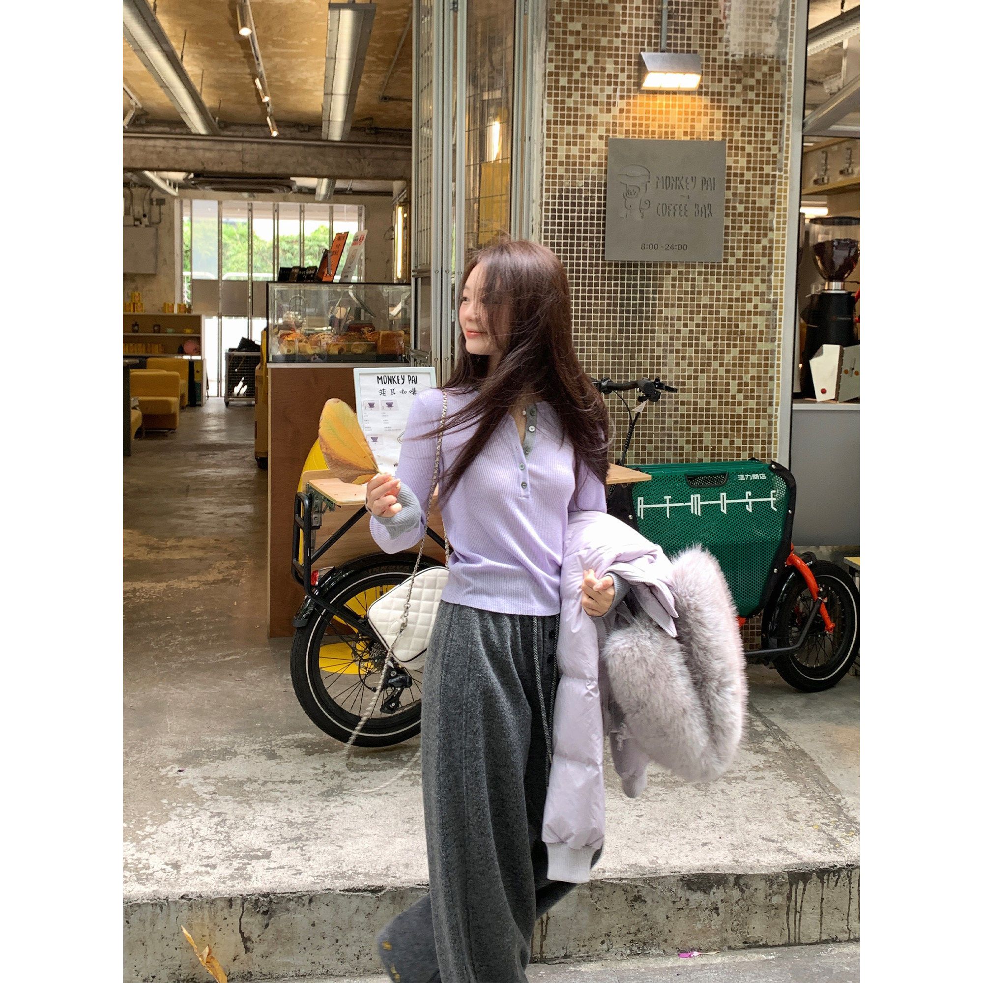 切糕自制小个子冬季白色新款上衣女假长袖毛针织衫毛衣好看内搭,淘宝优惠券,粉丝福利购,淘宝优惠卷