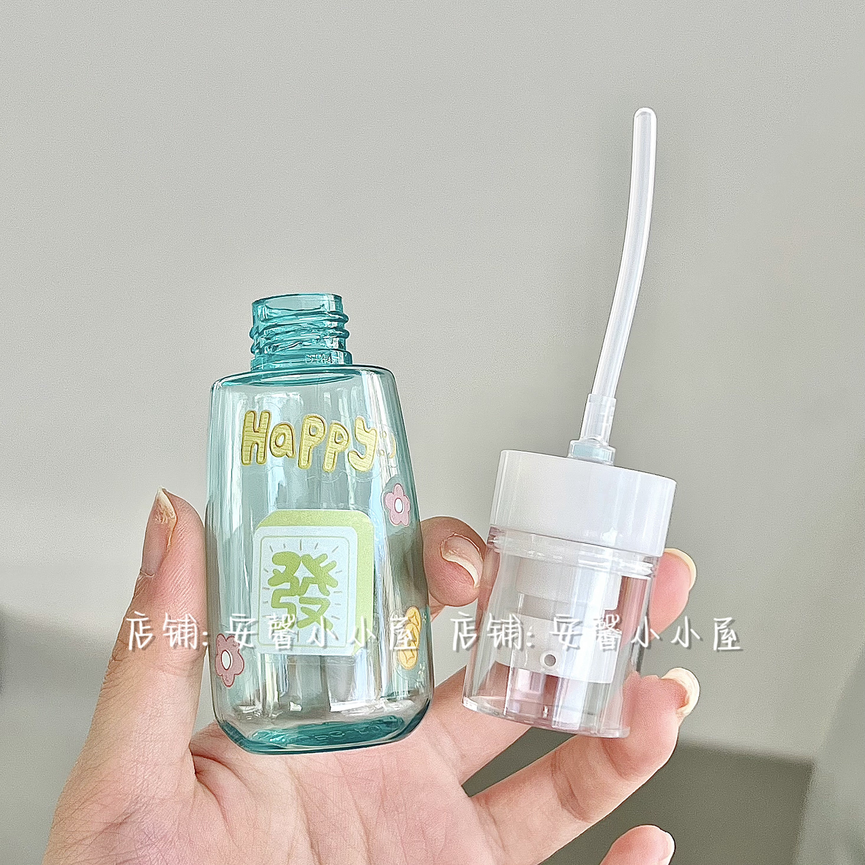 旅行乳液分装按压水乳洗发洗手液沐浴露化妆高颜值新款透蓝空瓶子,淘宝优惠券,粉丝福利购,淘宝优惠卷