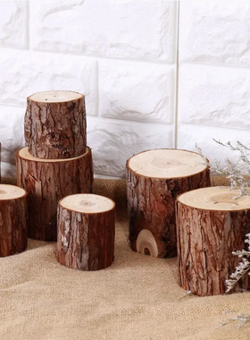 仿真树桩道具木墩装饰道具