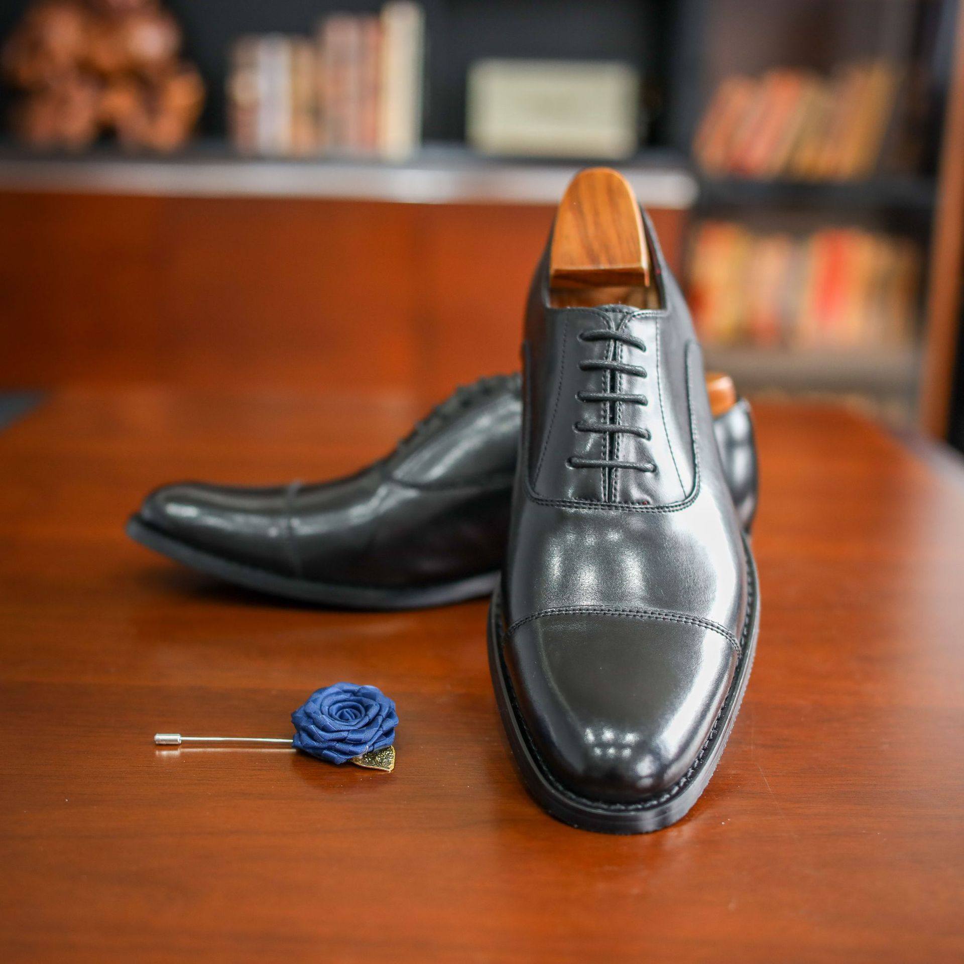 Men lace up business dress leather shoes in plus size 45-47,淘宝优惠券,粉丝福利购,淘宝优惠卷