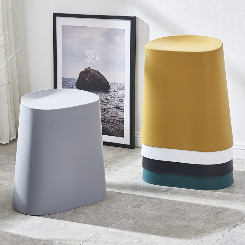 塑料凳子收纳桶凳加厚成人餐凳时尚创意家用圆凳现代简约等位椅子,淘宝优惠券,粉丝福利购,淘宝优惠卷