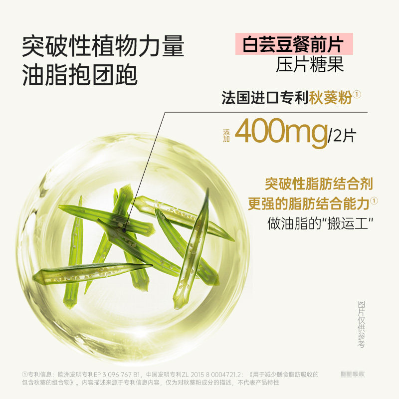 薄荷生活大餐应急阻断糖碳脂含白芸豆膳食纤维聚餐过年货压片糖果