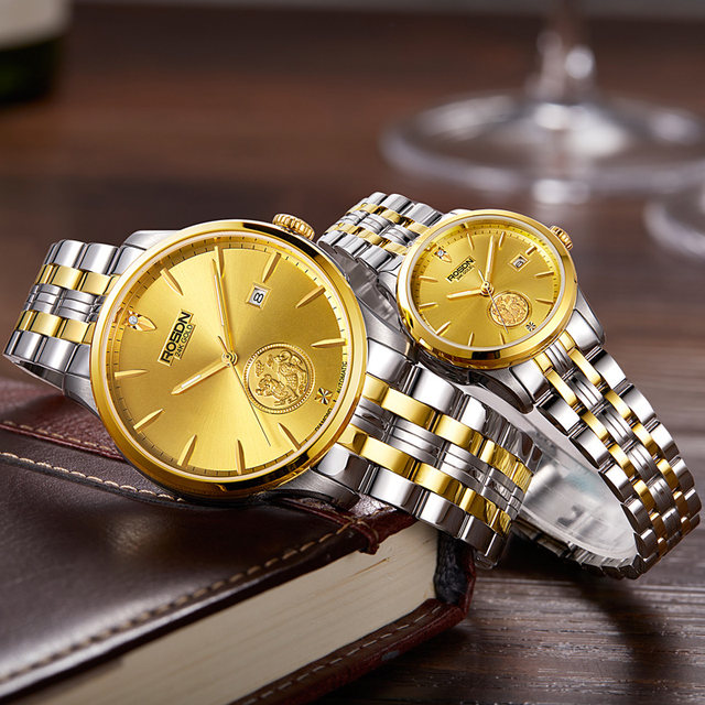 Rolexton luxury waterproof mechanical watch