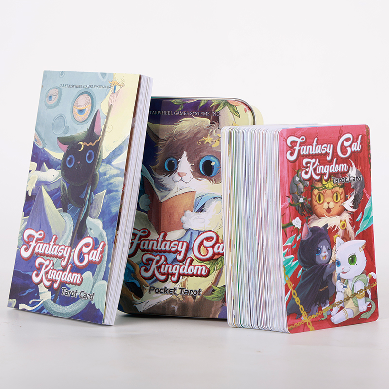 奇幻猫王国卡罗牌韦特塔牌罗Fantasy Cat Kingdom Tarot taluo - 图3