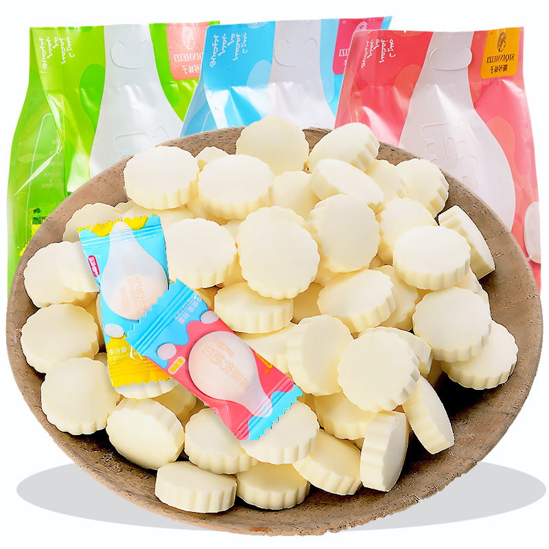 包 2 500g 内蒙古特产奶片干吃牛奶片斯琴妹子高钙奶贝奶酪儿童零食 包 2 500g 内蒙古特产奶片干吃牛奶片斯琴妹子高钙奶贝奶酪儿童零食