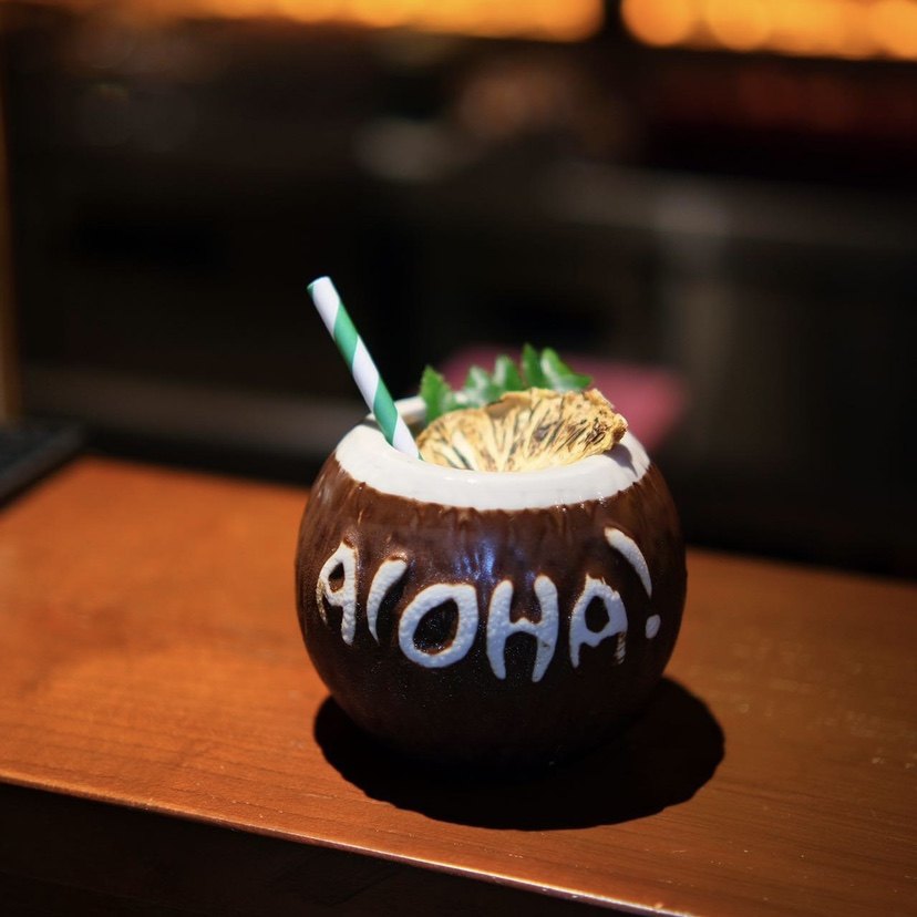 酒吧聚采 椰子造型陶瓷tiki杯 椰林飘香鸡尾酒杯 tiki杯 陶瓷杯,淘宝优惠券,粉丝福利购,淘宝优惠卷