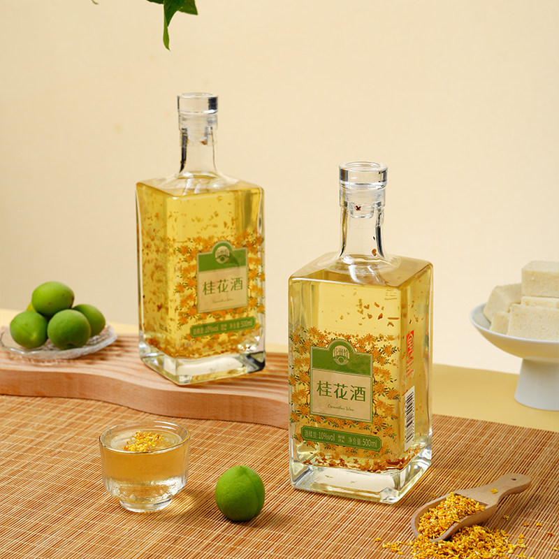 飘桂花！苏州桥10度桂花米酒500ml聚会米酿水果酒,淘宝优惠券,粉丝福利购,淘宝优惠卷