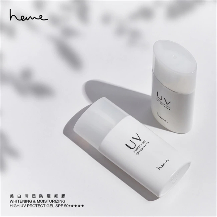 台湾采购 heme喜蜜美白清透防曬凝膠SPF50+**** 40ml - 图1