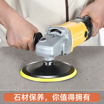 Cement ground grinding ground machine Handheld marble polishing machine polished water-grinding stone polishing machine small tile waxing
