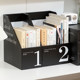 Cost-effective subject classification storage paper box bookend box