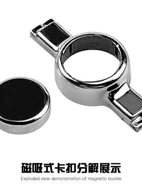 适用yoose有色剃须刀配件刀头刮胡刀片MINI MINIS 磁吸卡扣机头