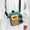 Outdoor crossbody water cup bag student sports shoulder bag