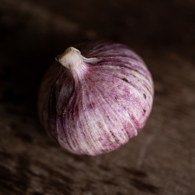 二食六族|紫皮独蒜大蒜云南特产新鲜蔬菜蒜头农家自种-图1