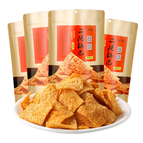 二阳手工锅巴零食休闲解馋食品襄阳怀旧小吃花椒锅巴食品网红爆款 - 图2