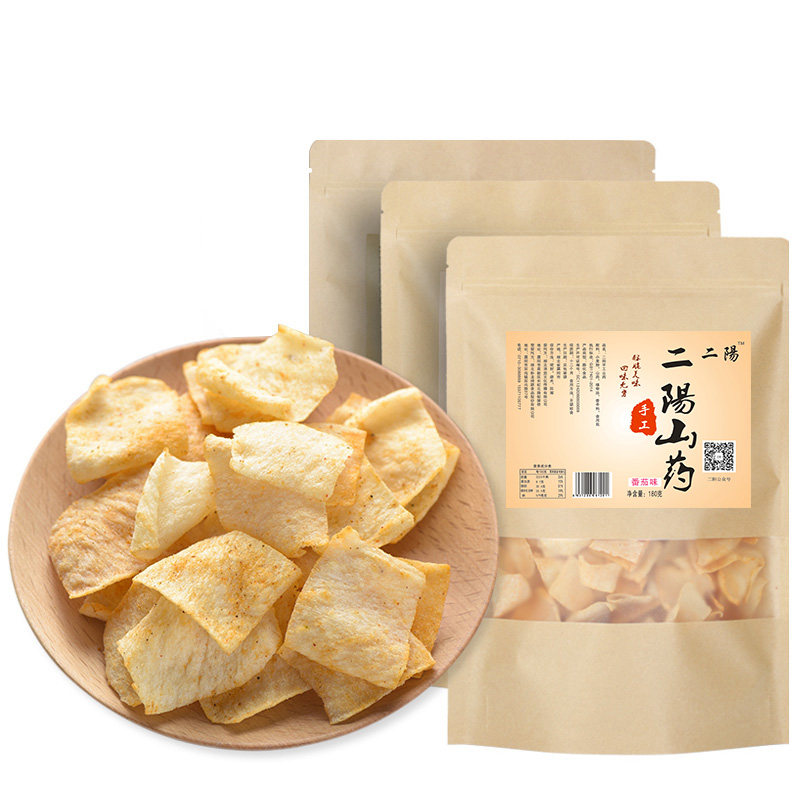 二阳山药180g*3手工山药片锅巴 二阳膨化食品