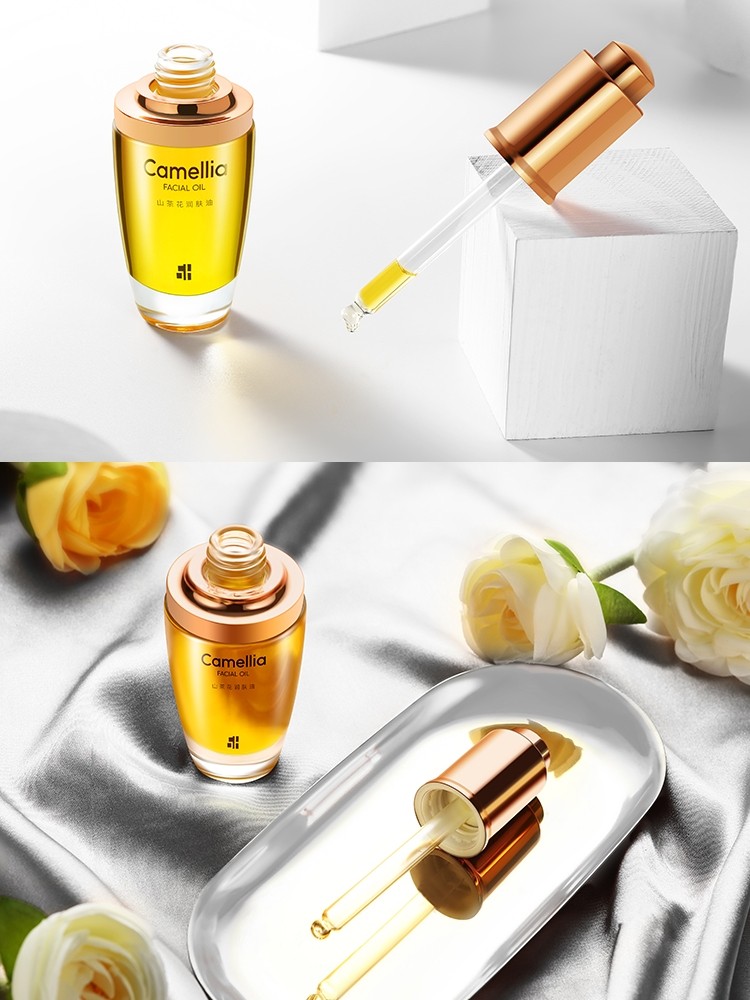 初之印山茶花30ml抗初老女润肤油 初之印液态精华