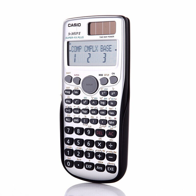 卡西欧(casio)fx-3650p ii计算器 办公伙伴文具计算器