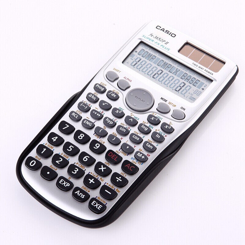 卡西欧(casio)fx-3650p ii计算器 办公伙伴文具计算器