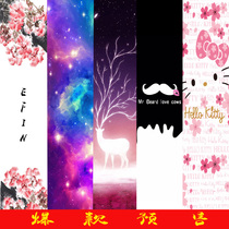Long board sandpaper skateboard dance board Double seesaw small fish DIY custom frosted sticker waterproof skateboard sandpaper drift plate