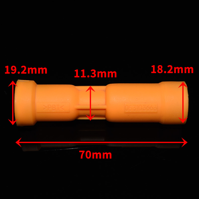 适配桑塔纳老款普桑99新秀高尔 GOL机油尺套筒机油尺套管扣-图0