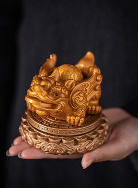 创意变色喷水貔貅精品可养