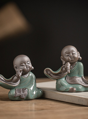 中式禅意陶瓷人物琴棋书画