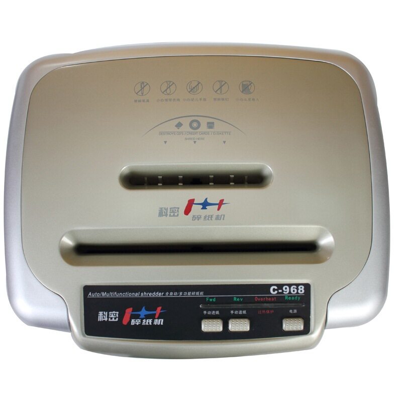 科密c968电动办公大功率24l碎纸机 京潮港办公碎纸机