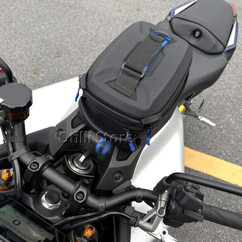 适用于雅马哈MT09改装油箱包 可容量6升 快拆油箱包 - 图2