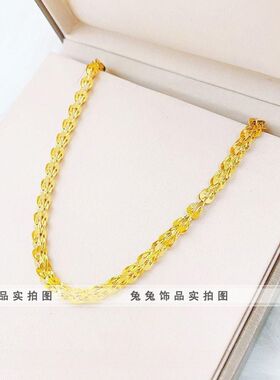 中国风项链保色不过敏福气好运