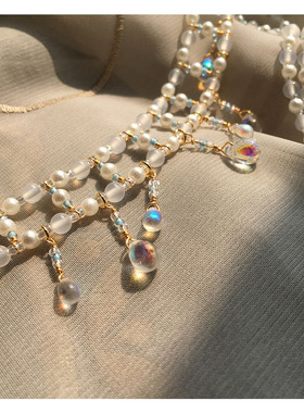 中国风珍珠玛瑙lolita工期软璎珞