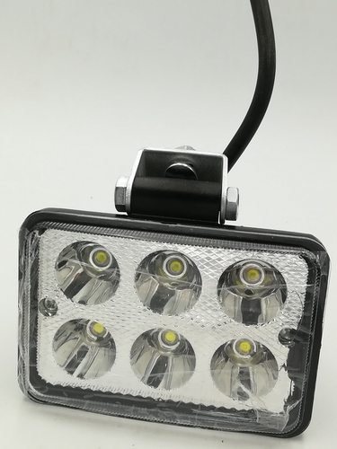 超亮汽车LED大灯3寸方6珠反光杯12v80v通用货车射灯大灯改 - 图3