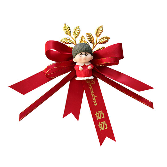 Wedding Corsage Grandparents Cartoon Dolls Figures