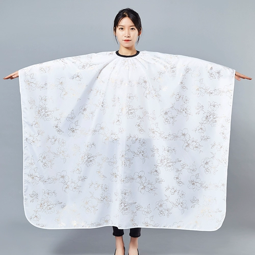 Дышащая накидка для стрижки волос, с печатью вашего логотипа