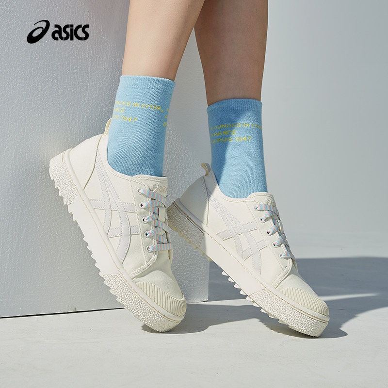 asics男女court trail低帮休闲鞋 wecolor板鞋