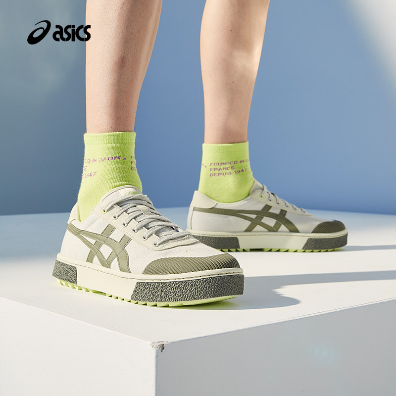 asics男女court trail低帮休闲鞋 wecolor板鞋